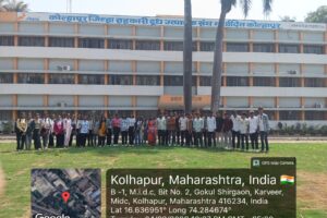 Industrial Visit to Gokul Shirgaon